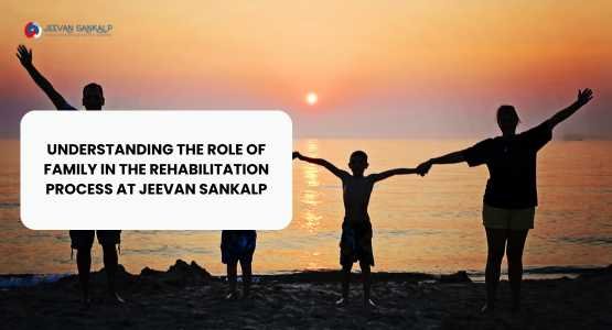 Family counselling session at Jeevan Sankalp